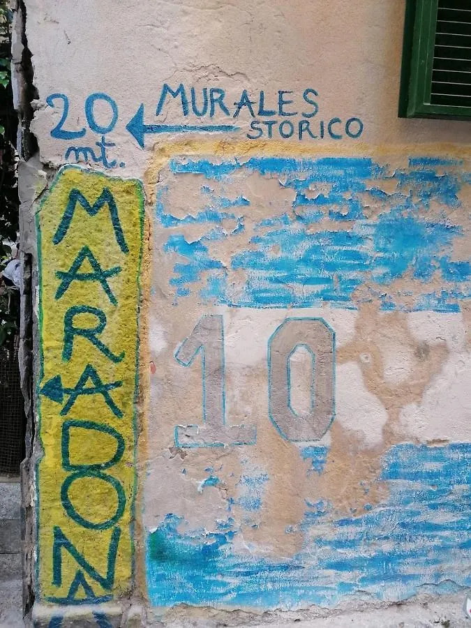 Geman Flat - 1 Min Maradona Mural Naples Holiday home